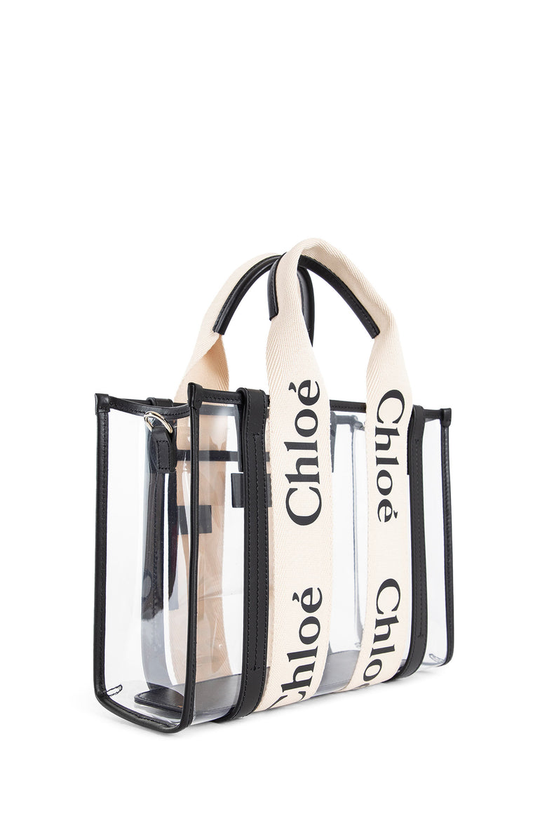 CHLOÉ WOMAN BLACK TOTE BAGS