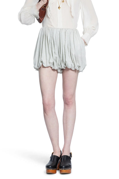 CHLOÉ WOMAN BLUE SHORTS - Antonioli.eu