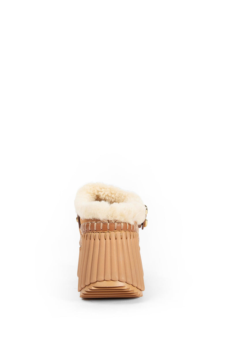 CHLOÉ WOMAN BROWN BOOTS