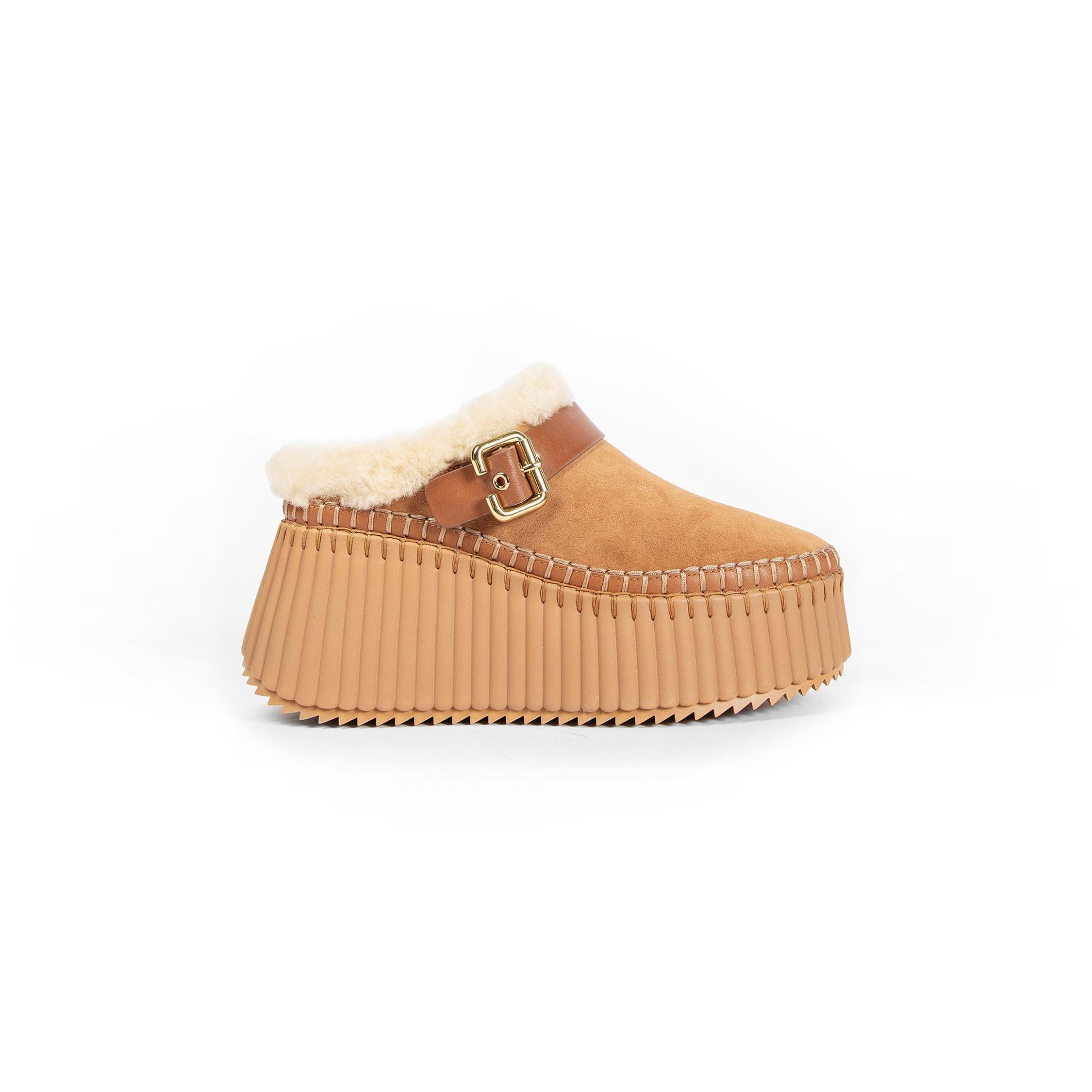 CHLOÉ WOMAN BROWN BOOTS