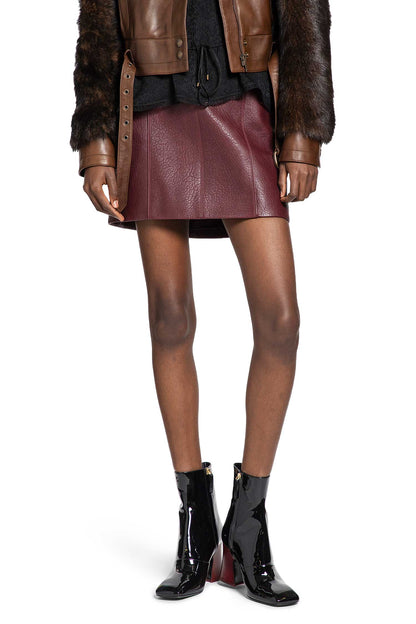 Leather Mini Skirt