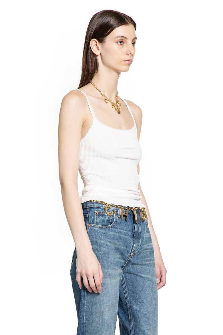 Fitted Tank Top in Cotton