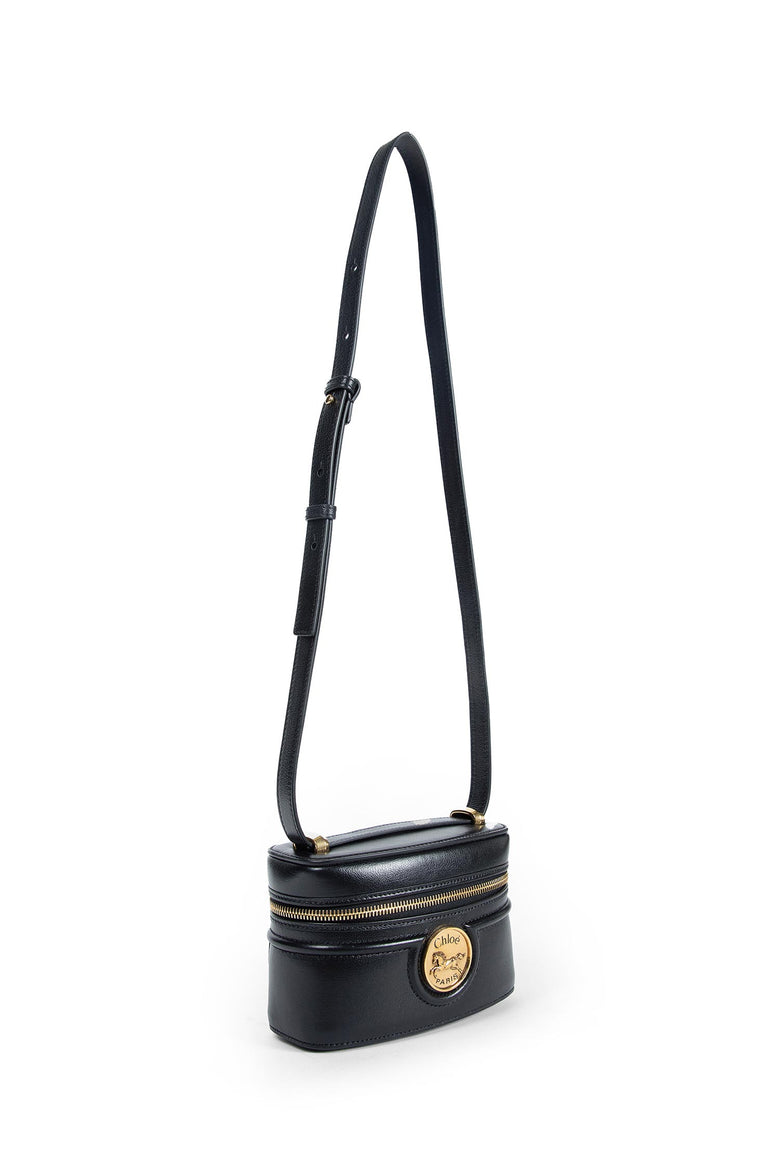 CHLOÉ WOMAN BLACK SHOULDER BAGS