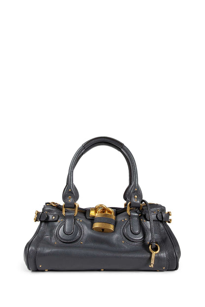 CHLOÉ WOMAN BLUE SHOULDER BAGS