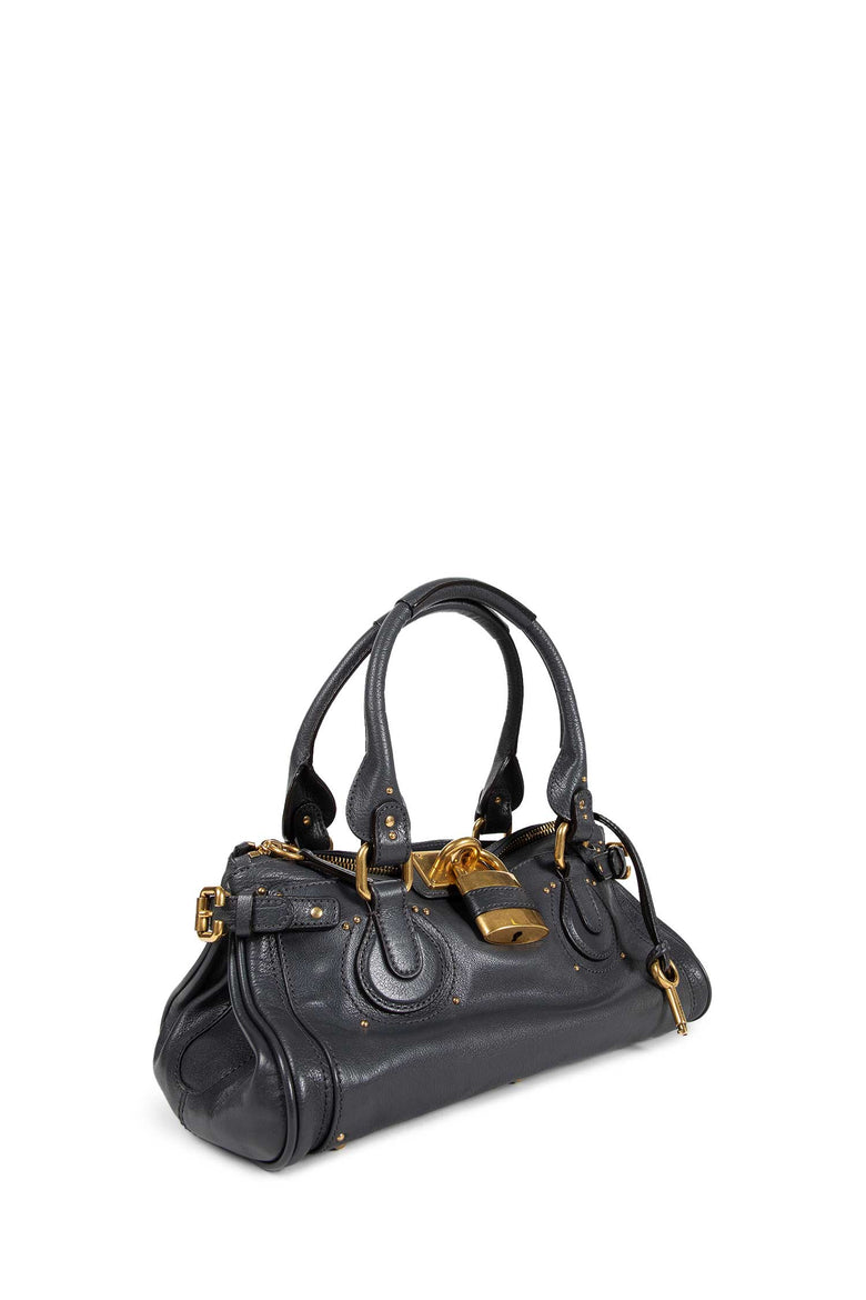 CHLOÉ WOMAN BLUE SHOULDER BAGS
