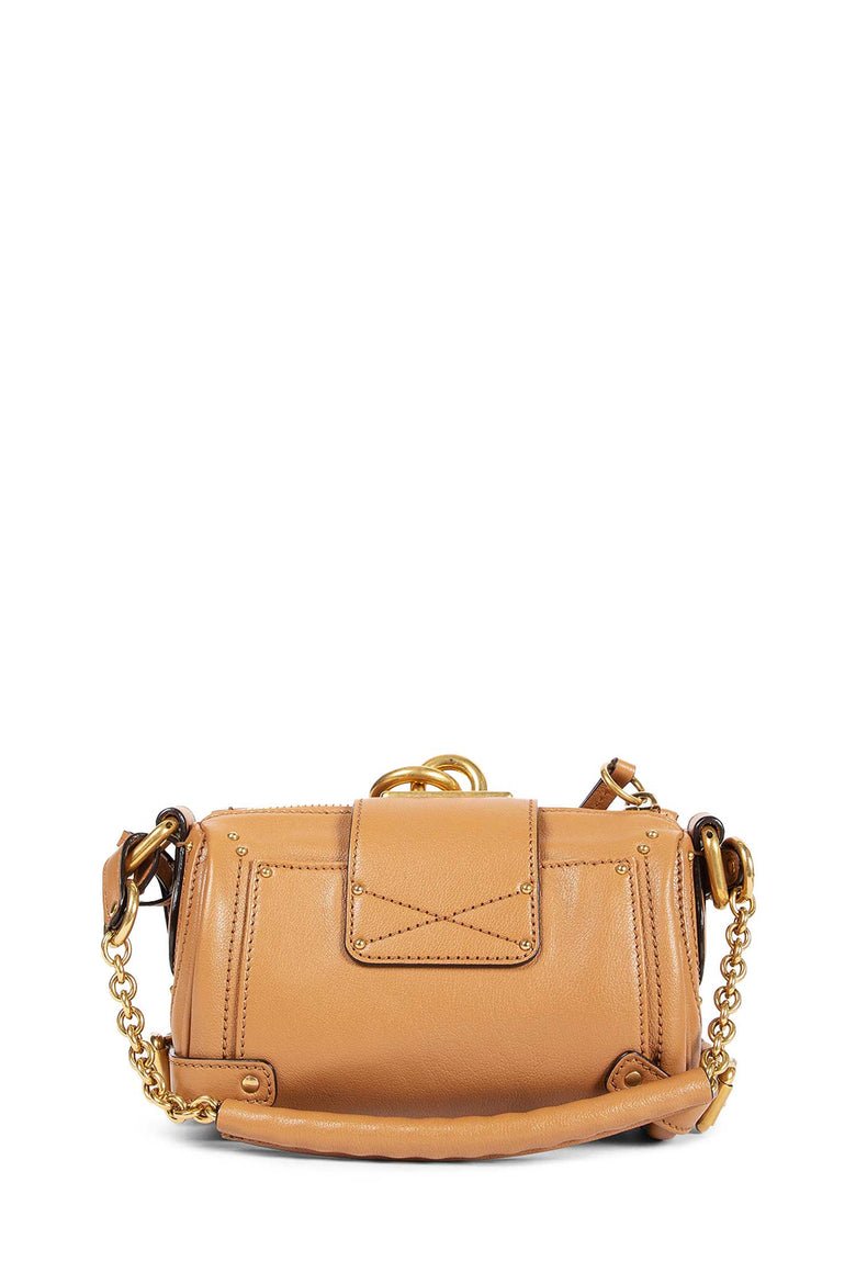CHLOÉ WOMAN BROWN TOP HANDLE BAGS