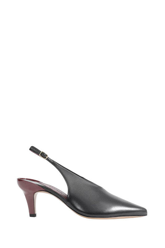Suzie Leather Slingback Pumps
