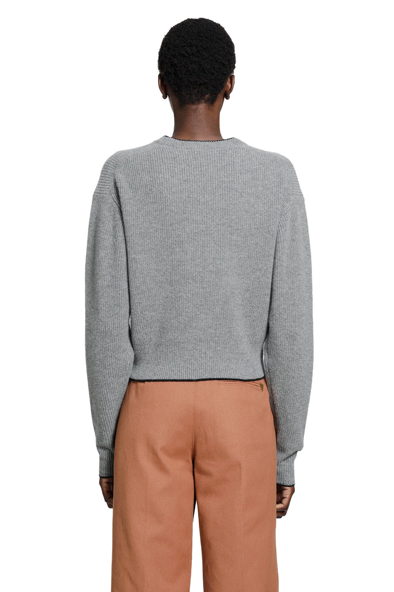 CHLOÉ Wool Knit Cropped Sweater woman