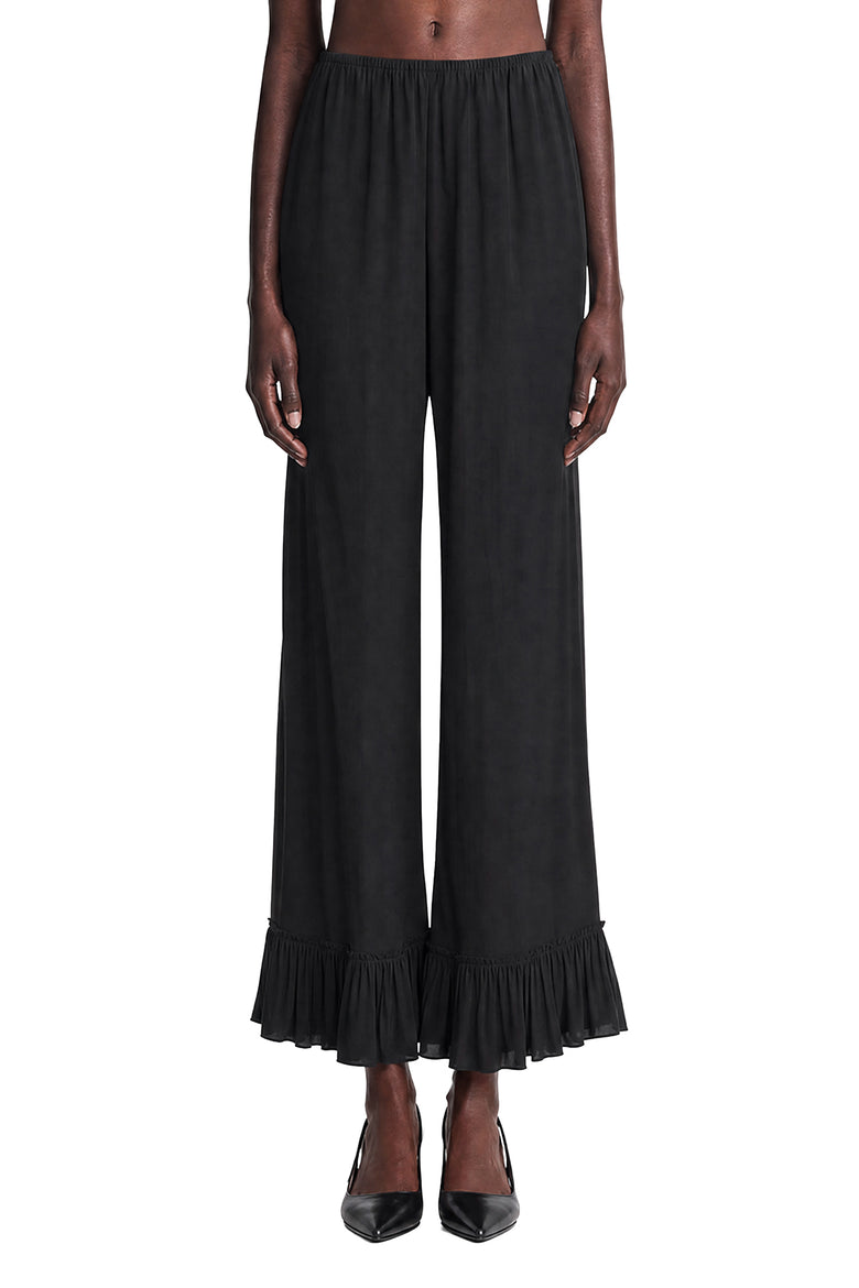 CHLOÉ Cropped Fluid Pants in Crepe de Chine woman