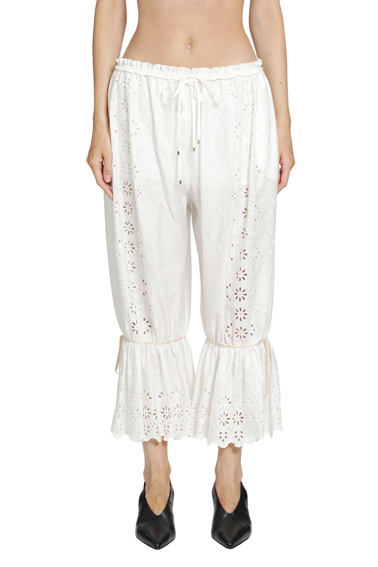 
              CHLOÉ Cotton Fluid Drawstring Trousers woman
            