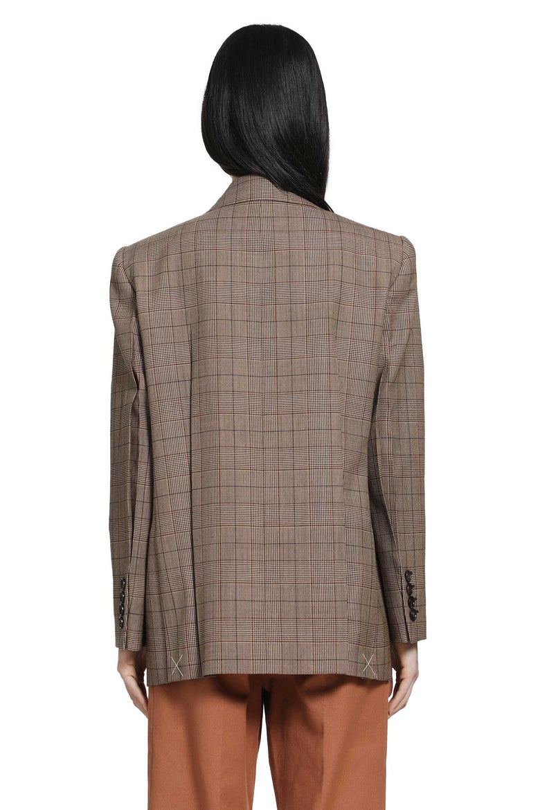 CHLOÉ Checked Wool Blazer woman
