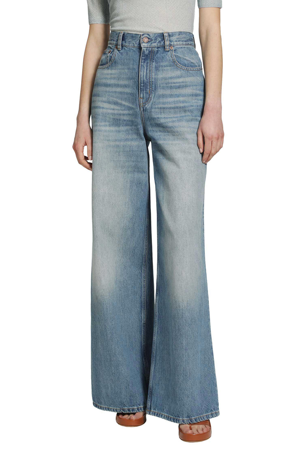 CHLOÉ High-Rise Wide Leg Jeans woman