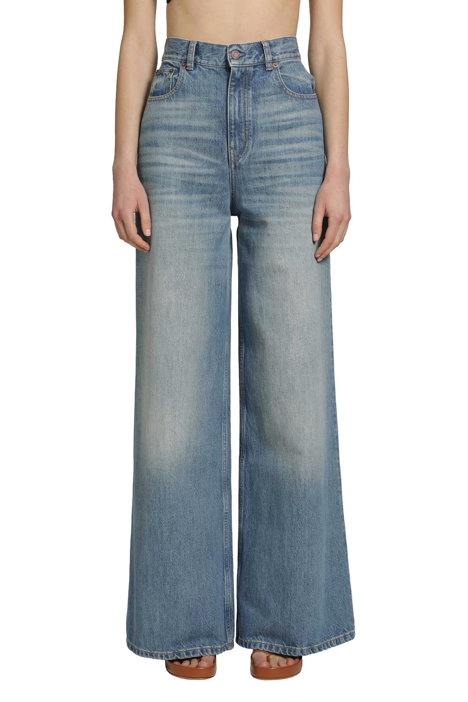 CHLOÉ High-Rise Wide Leg Jeans woman