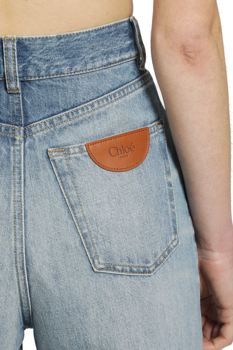 CHLOÉ High-Rise Wide Leg Jeans woman