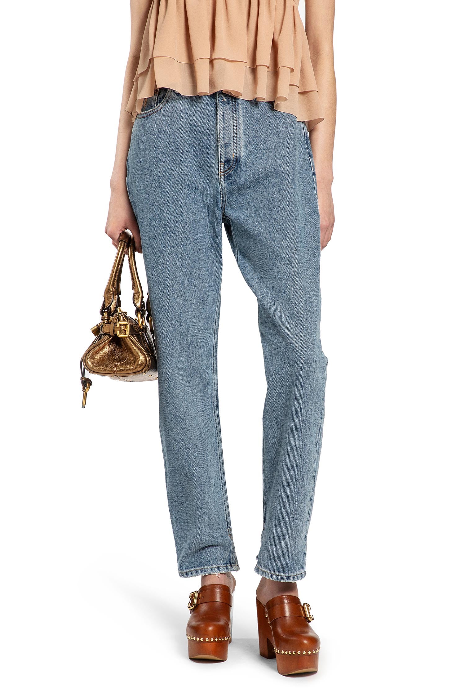 High-rise Tapered Jeans