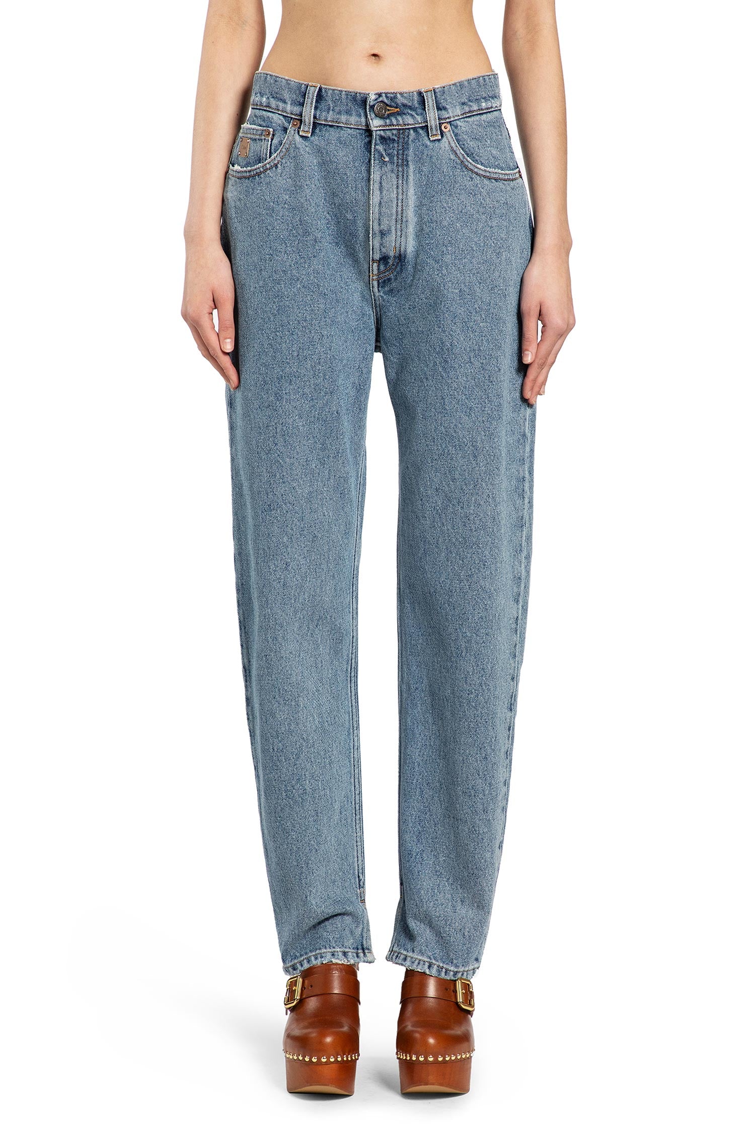 High-rise Tapered Jeans