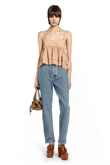 High-rise Tapered Jeans