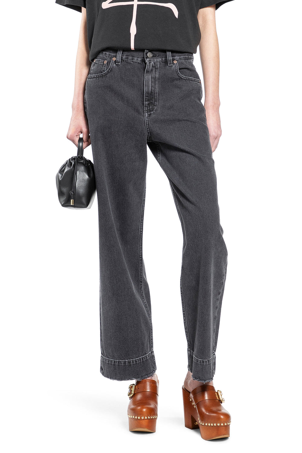 CHLOÉ High-Rise Cropped Jeans woman