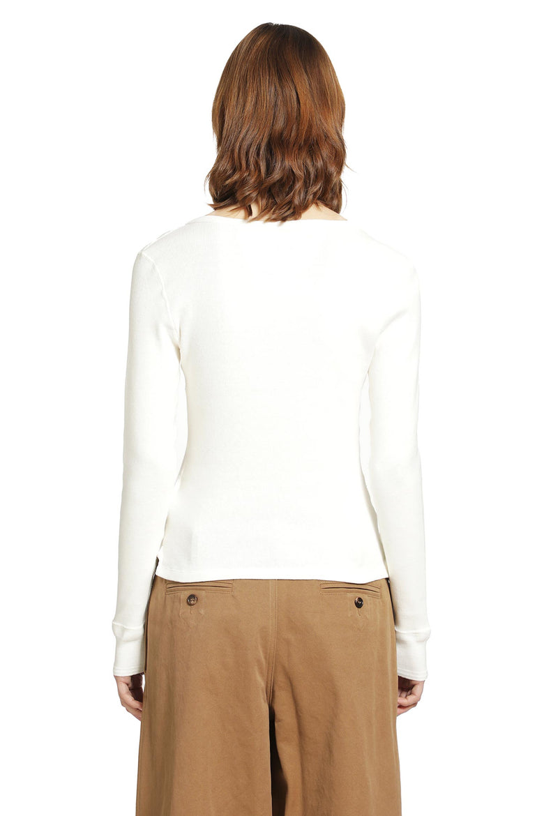 CHLOÉ Henley Long Sleeve Top woman
