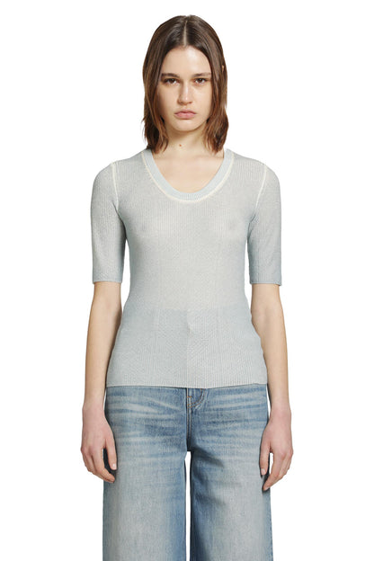 Short Sleeve Merino Wool Sweater