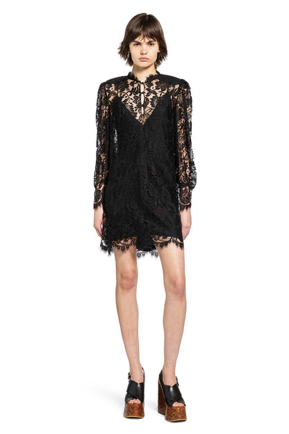 Floral Lace Mini Dress