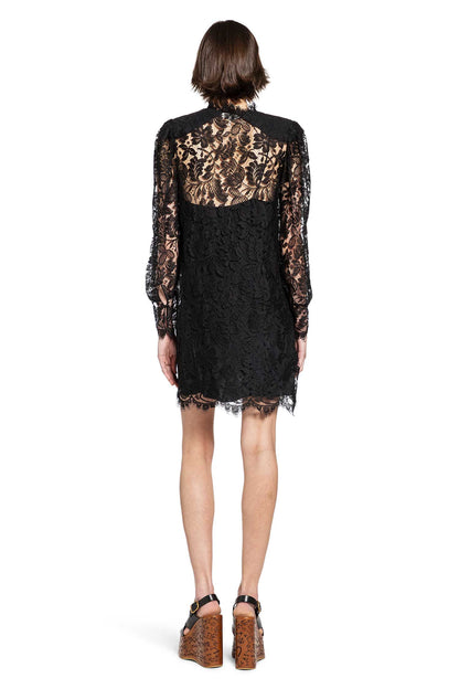 Floral Lace Mini Dress