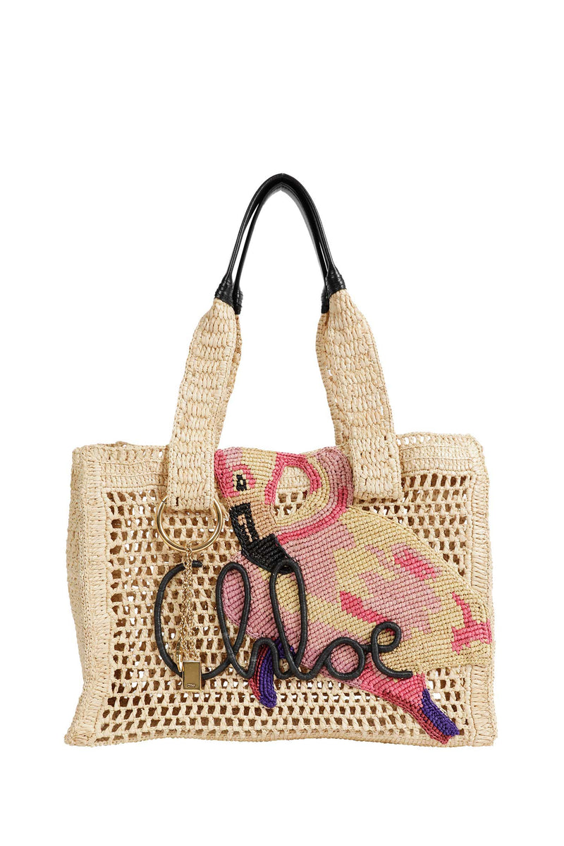 CHLOÉ Summer Banana East-West Tote Bag woman