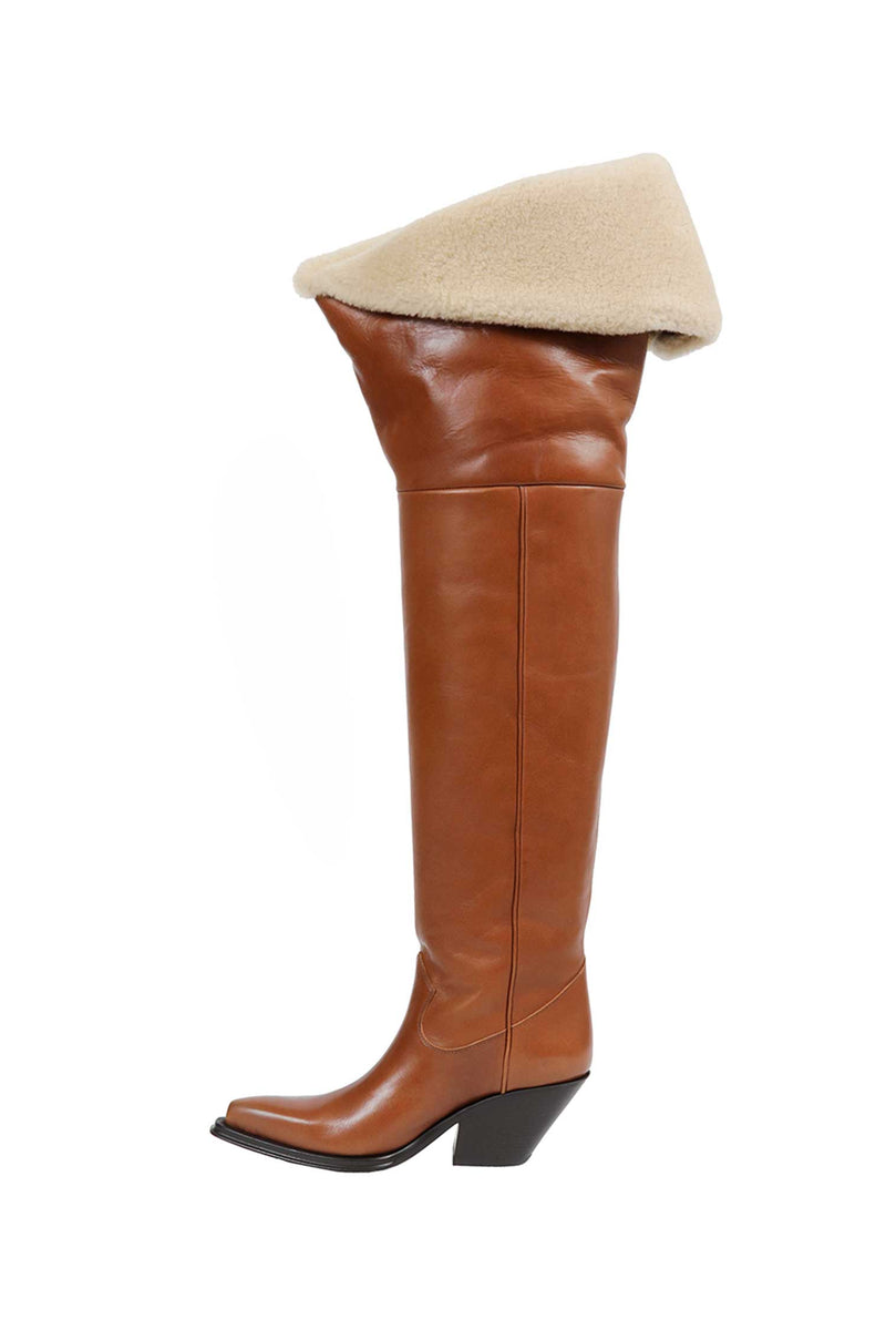 CHLOÉ Azelan Thigh High Boots woman