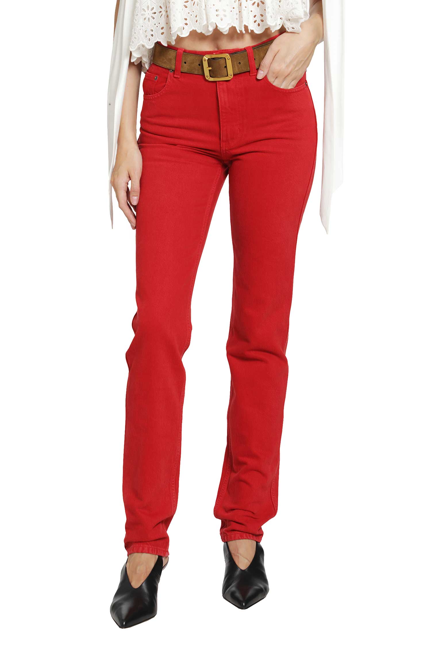 High-Rise Skinny Jeans