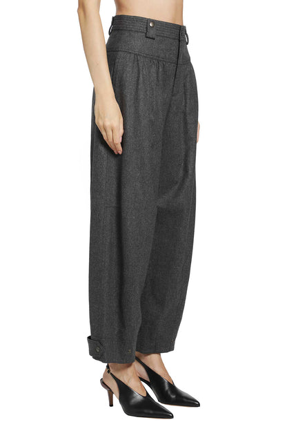 Wool Flannel Trousers