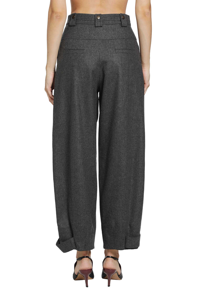 CHLOÉ Wool Flannel Trousers woman