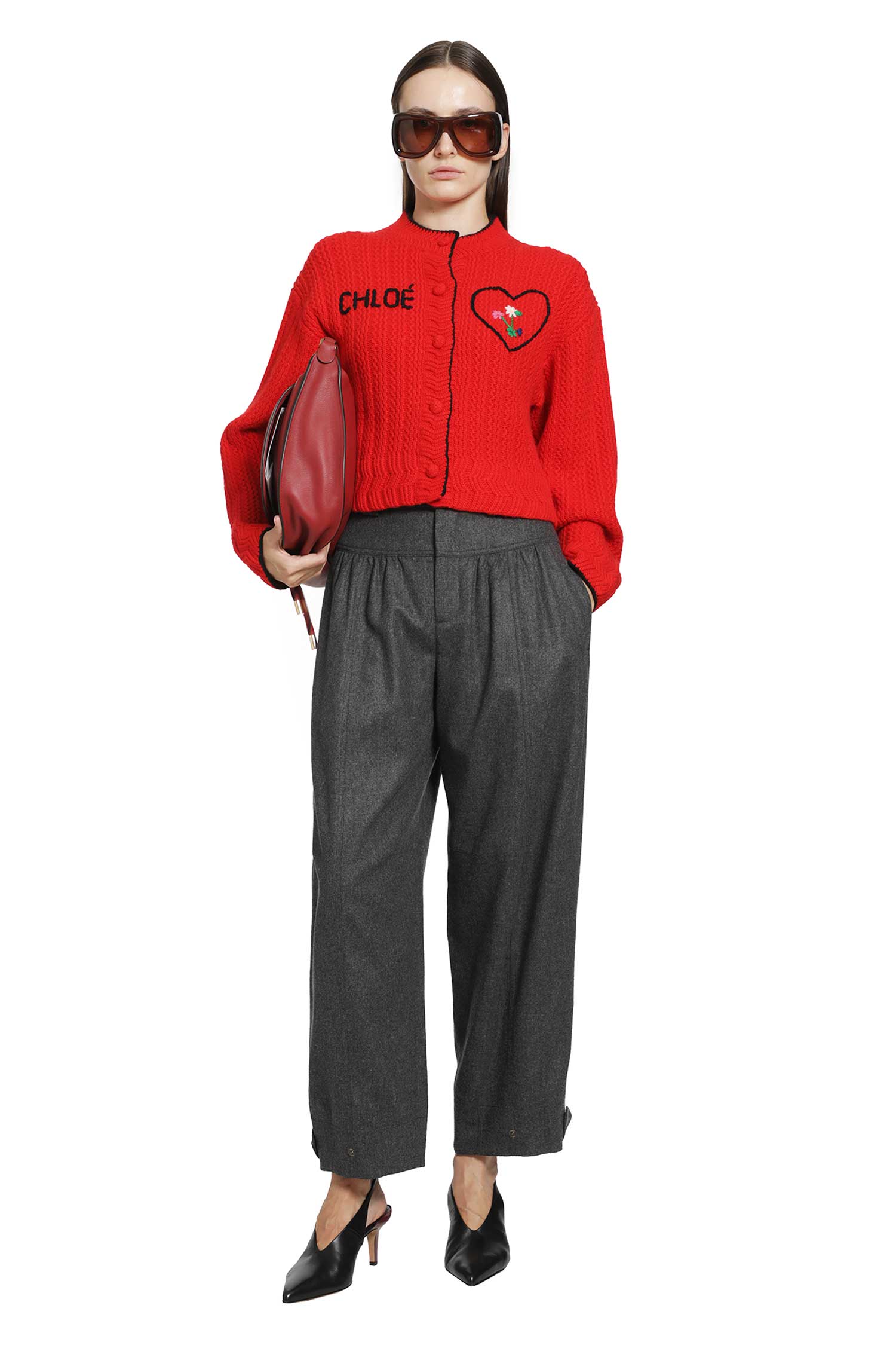 Wool Flannel Trousers