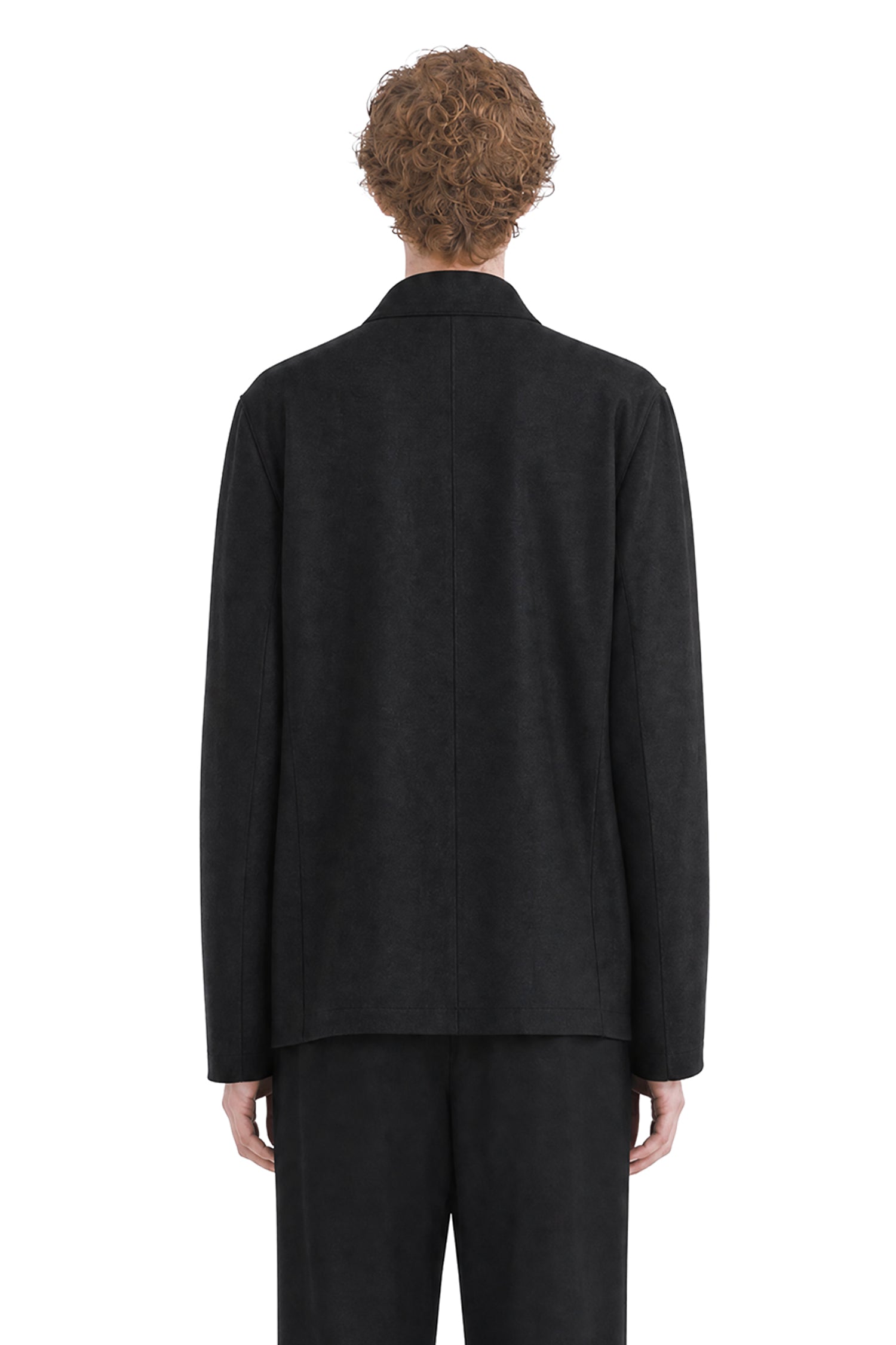Nehru Jacket in Light Pressed Wool