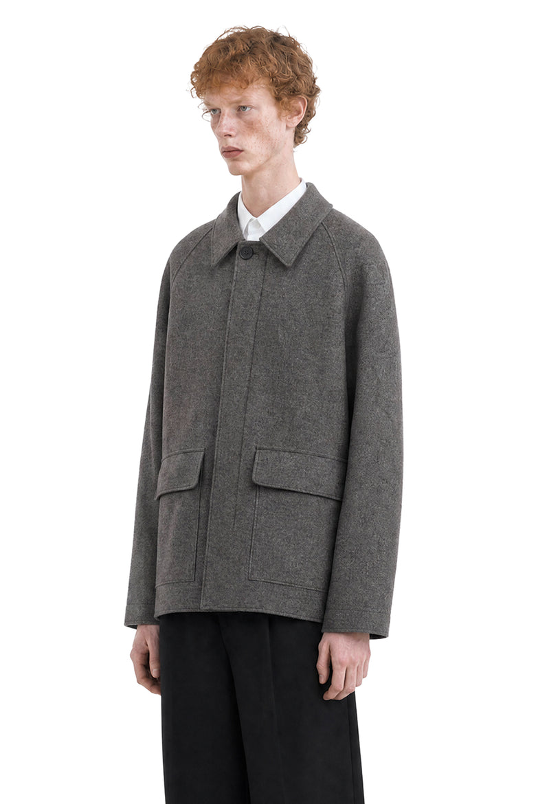 
              HARRIS WHARF LONDON Country Jacket in Pressed Wool man
            
