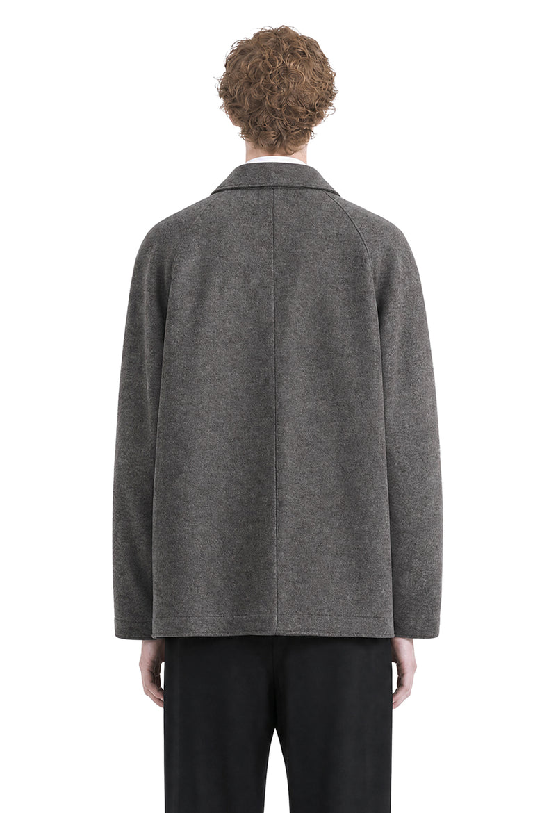 HARRIS WHARF LONDON Country Jacket in Pressed Wool man
