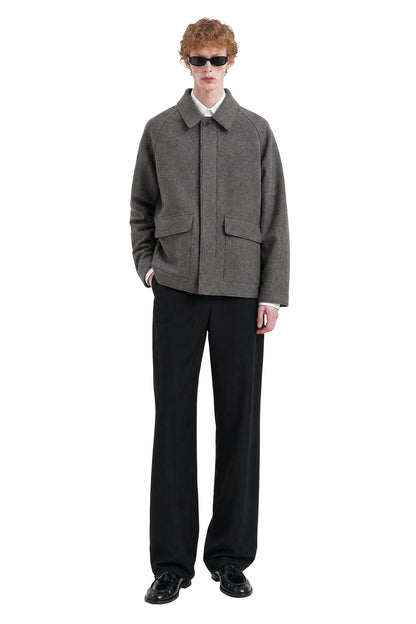 Country Jacket in Pressed Wool