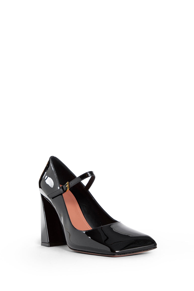 AMINA MUADDI WOMAN BLACK PUMPS