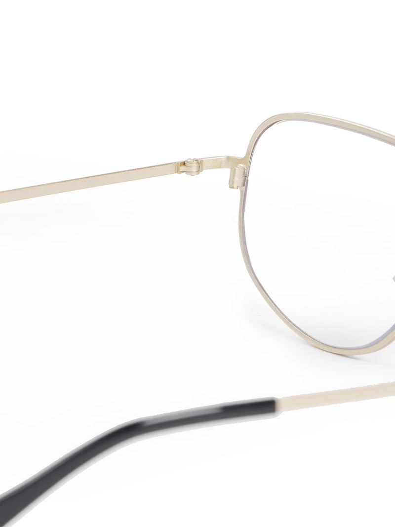 SATURNINO EYEWEAR UNISEX GOLD EYEWEAR - Antonioli.eu