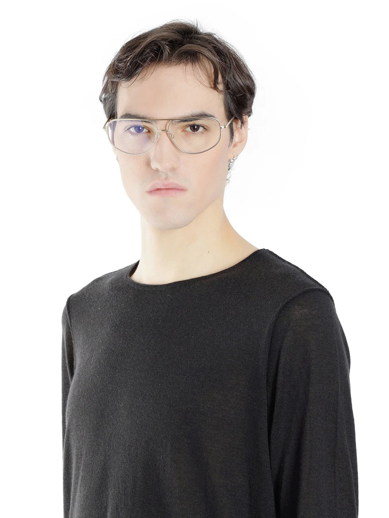SATURNINO EYEWEAR UNISEX GOLD EYEWEAR - Antonioli.eu