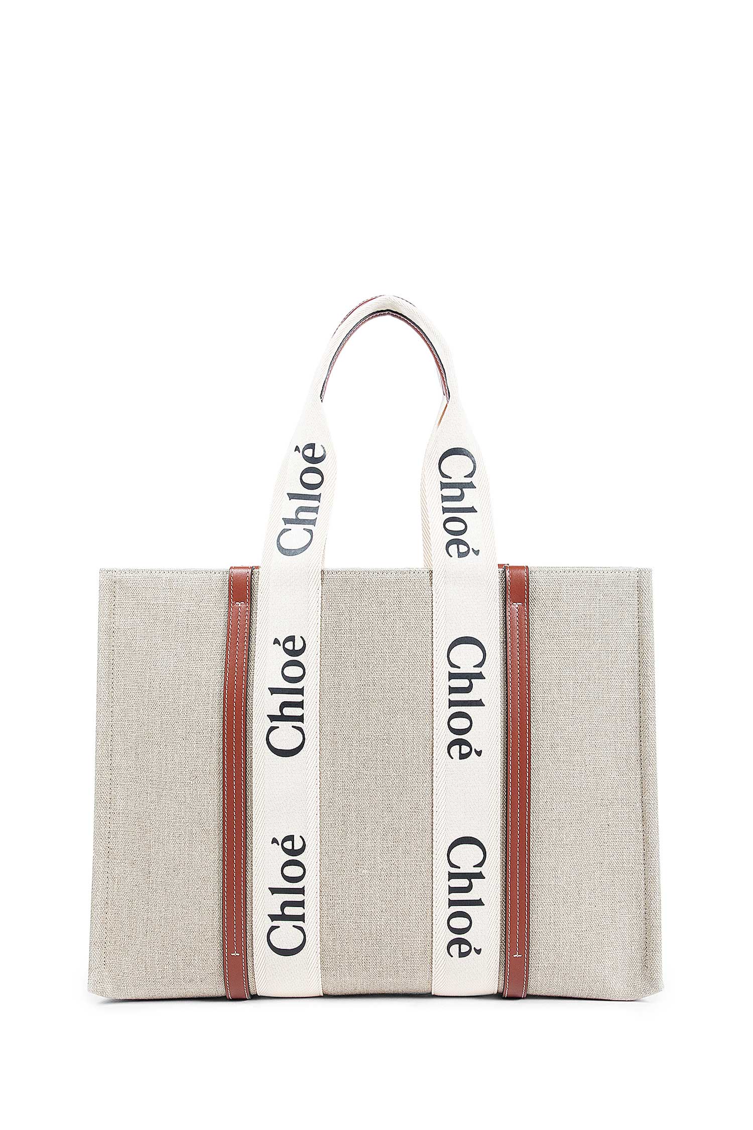 CHLOÉ WOMAN BEIGE TOTE BAGS