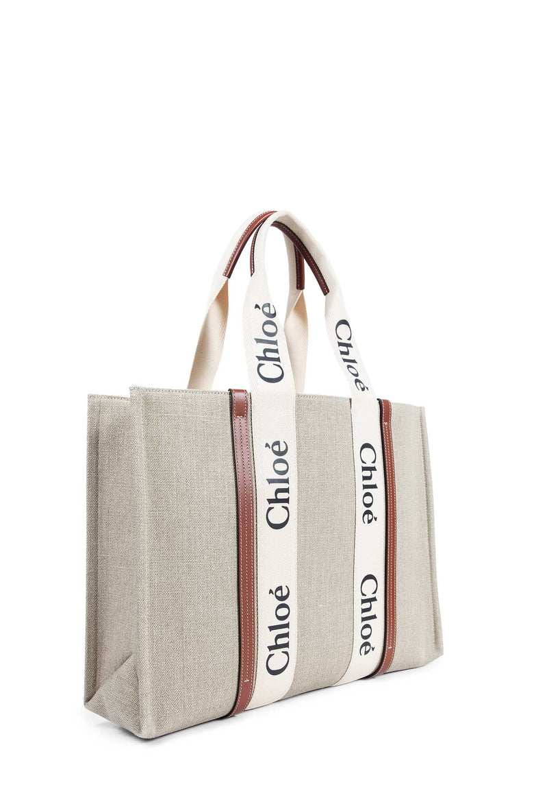 CHLOÉ WOMAN BEIGE TOTE BAGS
