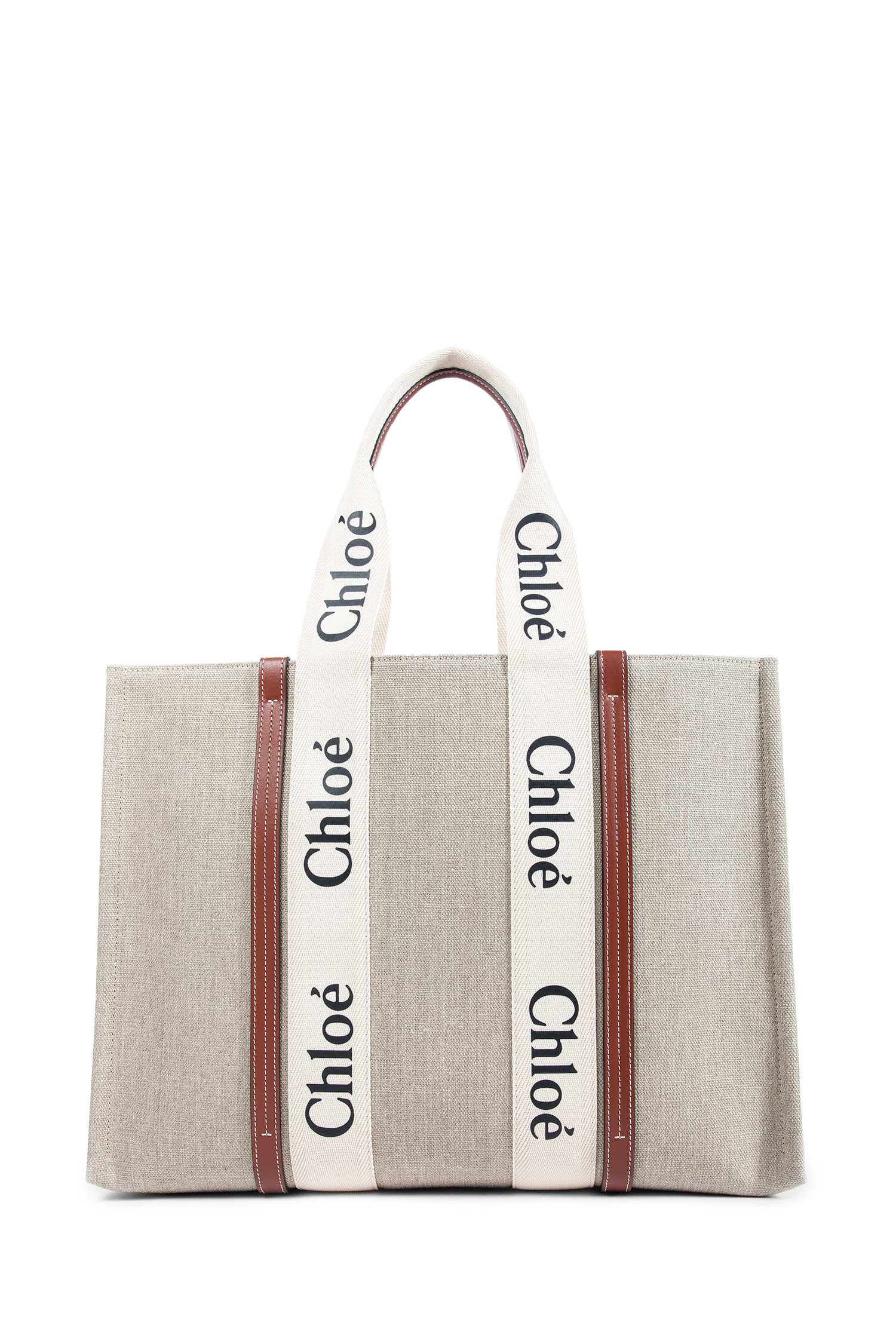 CHLOÉ WOMAN BEIGE TOTE BAGS