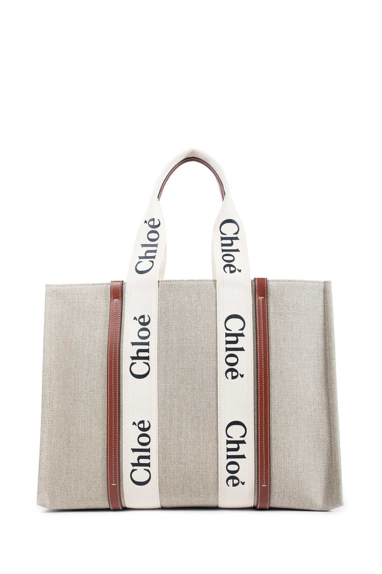 CHLOÉ WOMAN BEIGE TOTE BAGS