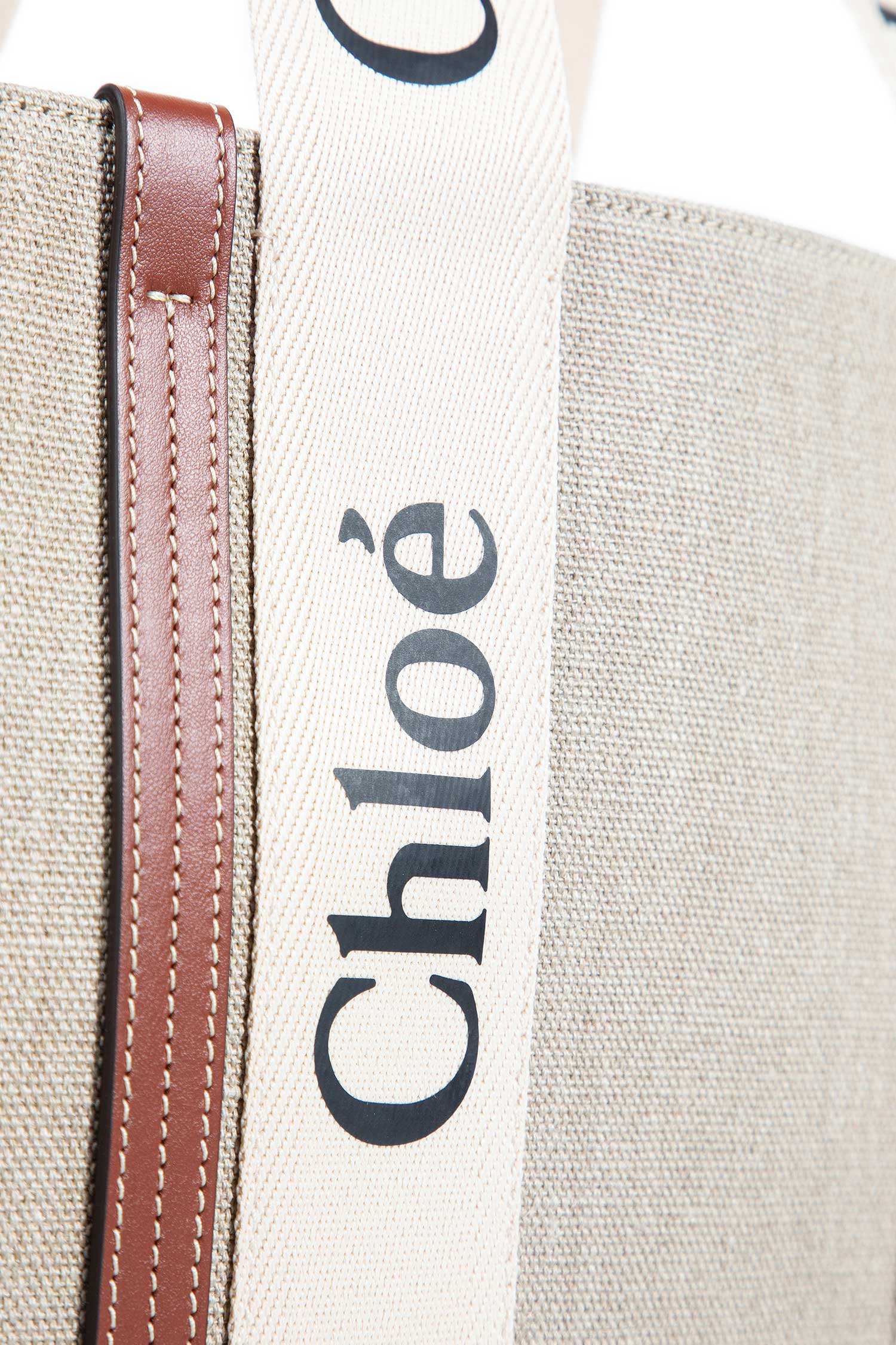 CHLOÉ WOMAN BEIGE TOTE BAGS