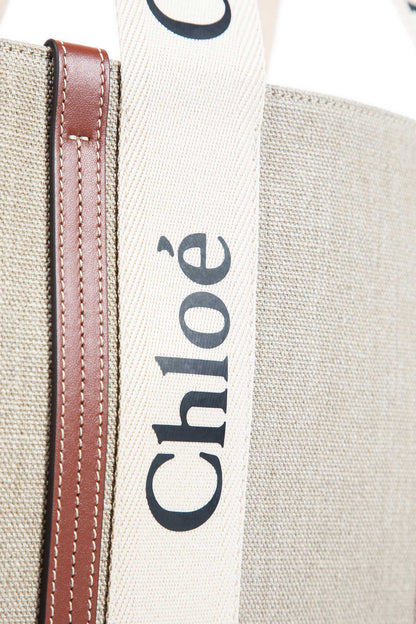 CHLOÉ WOMAN BEIGE TOTE BAGS