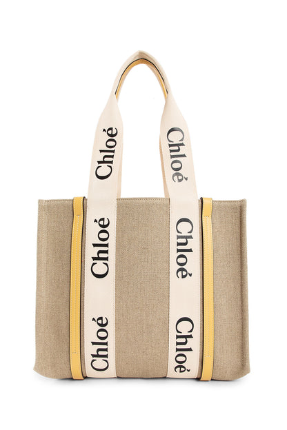 CHLOÉ WOMAN BEIGE TOTE BAGS