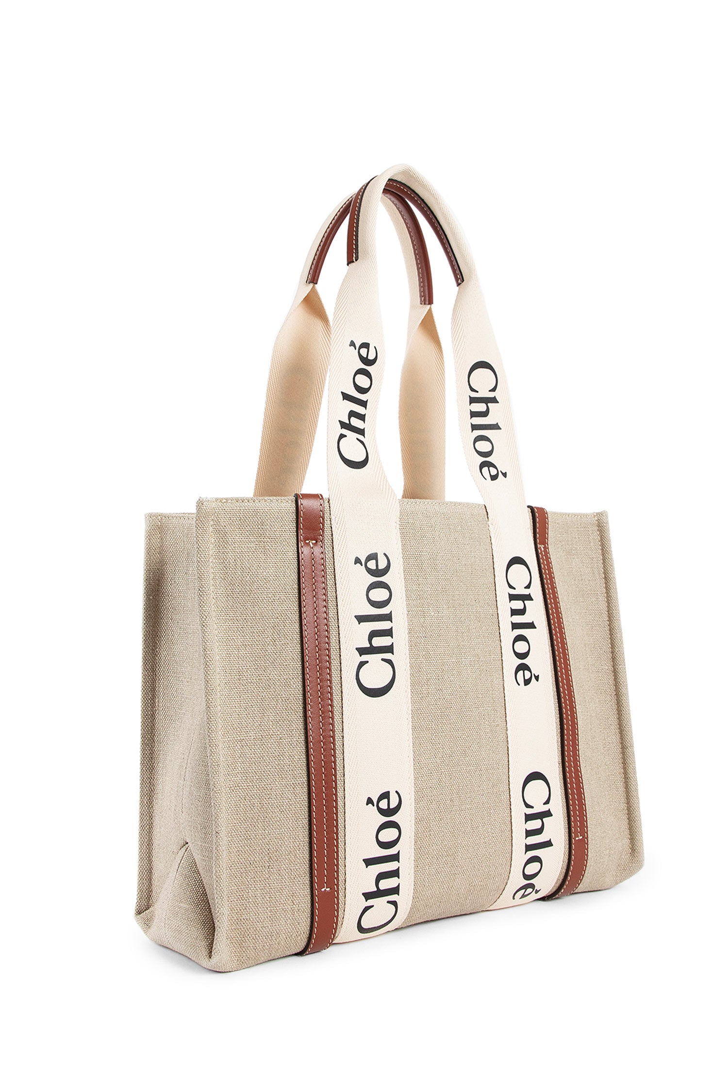 CHLOÉ WOMAN BEIGE TOTE BAGS