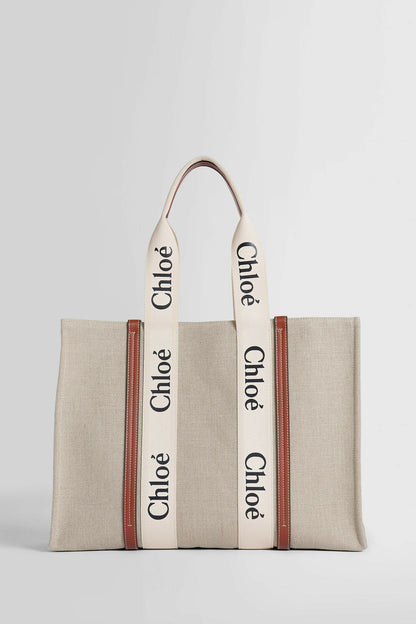 CHLOÉ WOMAN BEIGE TOTE BAGS