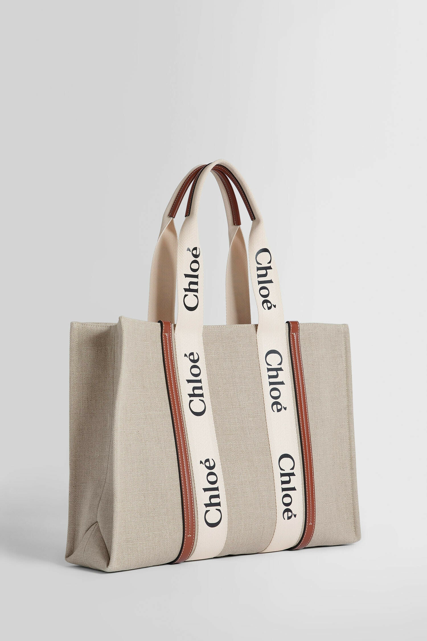 CHLOÉ WOMAN BEIGE TOTE BAGS