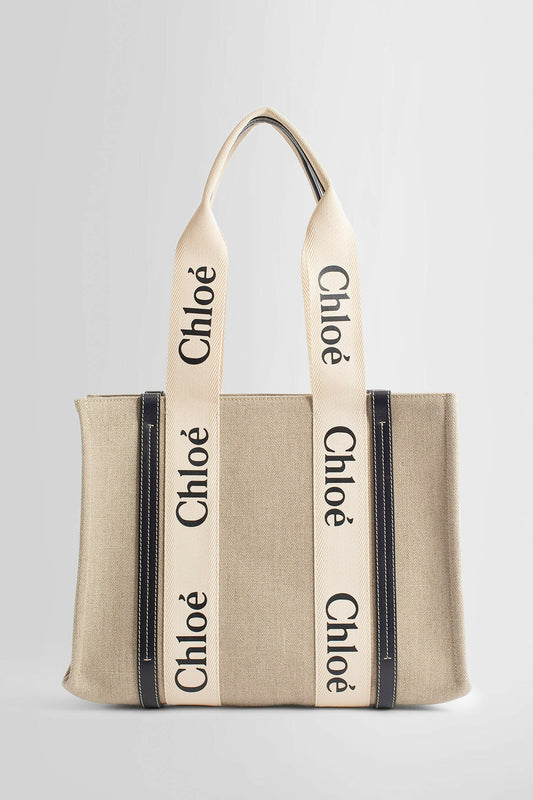 CHLOÉ WOMAN BEIGE TOTE BAGS